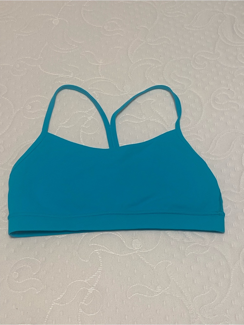 CRZ YOGA Teal Strappy Sports Bra